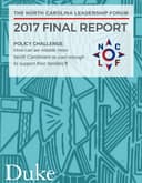 NC Leadership Forum Reports on Key State Issues